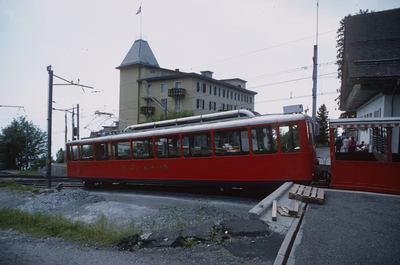 Rigi-Kaltbad, VRB railcar Bhe 2/4 (8/1994)