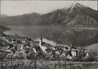 Kurort Walchwil am Zugersee mit Rigi