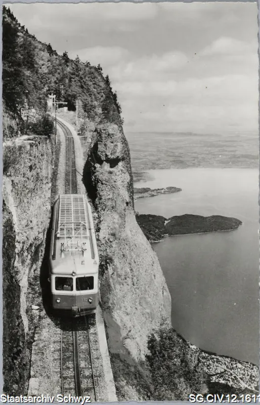 Arth-Rigi-Bahn: Kräbelwand (1953)