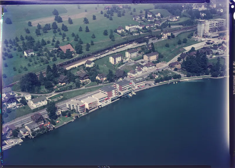 Küssnacht am Rigi, view to the north (N) (06.08.1971)