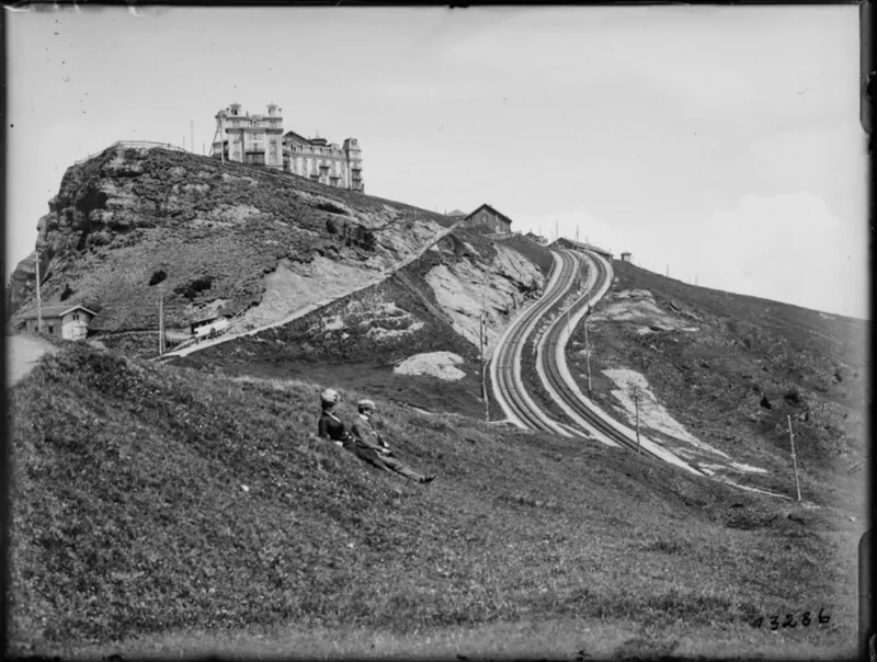 Arth, Rigi -Kulm, Teilansicht (1890 - 1936)