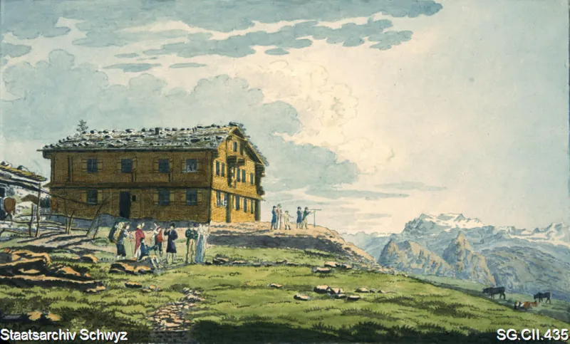 Gasthaus auf Rigi-Kulm (1816 - 1819)