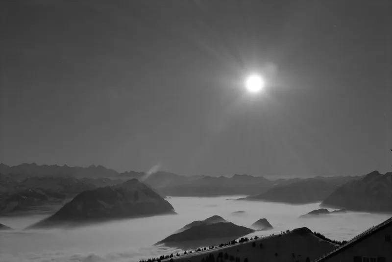 Rigi, winter landscapes (29.01.1991)