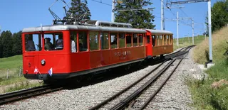Weggis, Rigi Kaltbad-First, former VRB station, today Rigi Bahnen AG RB (07.08.2016)