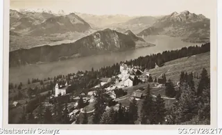 Rigi-Kaltbad, Blick auf Berneralpen und Pilatus (keine Angabe)