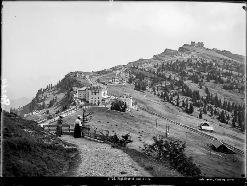 Rigi Staffel, Ortsgesamtansicht (approx. 1910)