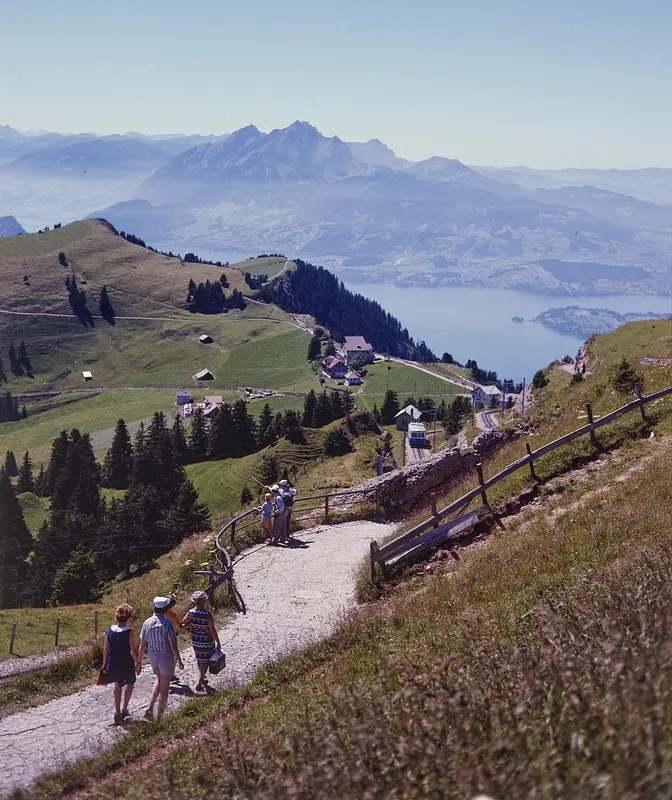 Rigi, Hiking in the Summer (1975)
