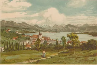 Lucerne avec le Rigi (1880)