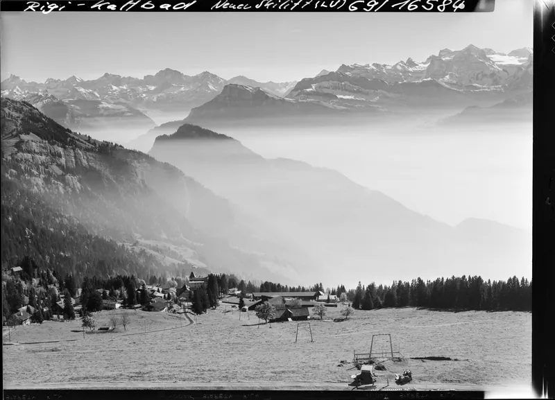 View from Rigi Kaltbad LU towards south (27.10.1969)