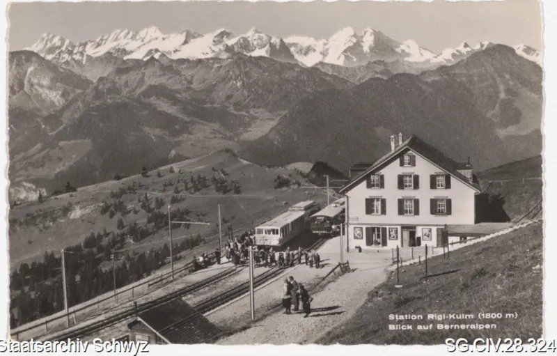 Station Rigi-Kulm (1800 m), Blick auf Berneralpen (keine Angabe)