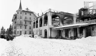 Grand-Hotel Rigi Kaltbad, Ruine (1961)