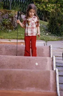 Rigi-Kaltbad, Mini-Golf Course [blurry photo] (ca. 1976)