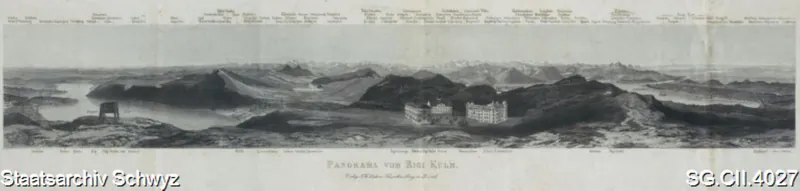 Panorama Rigi-Kulm (1890 - 1900)