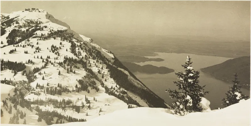 Rigi-Kulm u. Lake Zug from Scheidegg (ca. 1930)