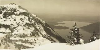 Rigi-Kulm u. Lake Zug from Scheidegg (ca. 1930)