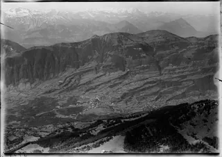Arth-Goldau, Rigi-Scheidegg, Bernese Alps, Urner Alps v. N. O. from 3000 m (1923)