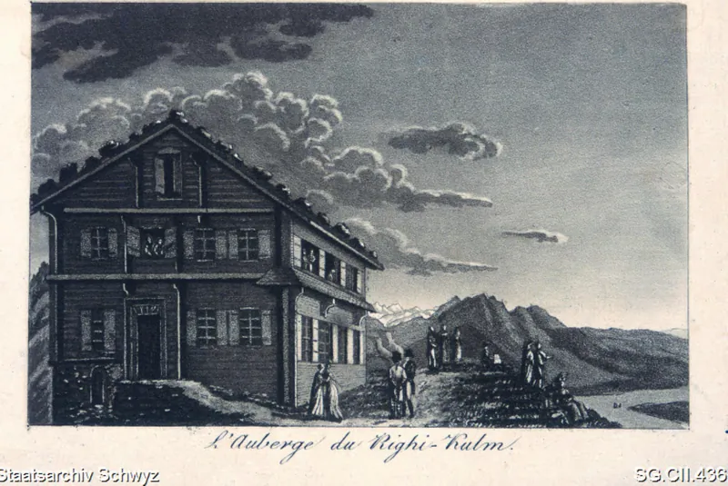 Gasthaus Rigi-Kulm (ca. 1816 - 1819)
