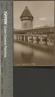 Luzern: Wasserturm m. Rigi. (1920)