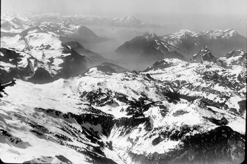 Ibergeregg, Rigi, Pilatus, Mythen v. O. (1923)
