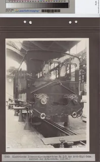 Elektrische Schneeschleudermaschine He 2/3 der Arth- Rigi -Bahn, Antrieb der Schleudern (ca. 1930)