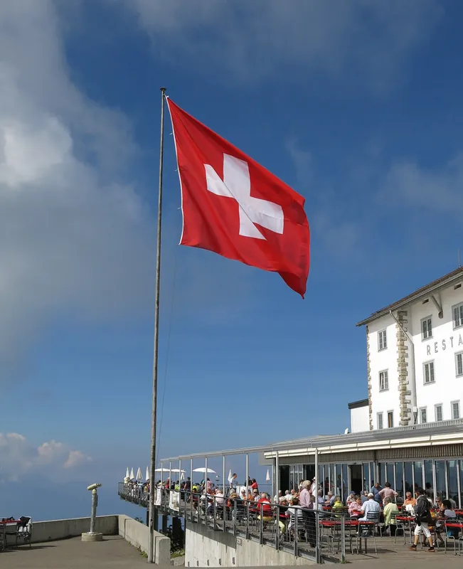 Trip to Rigi mountain, Switzerland