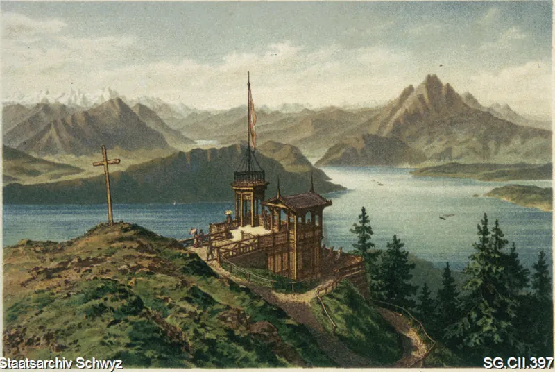 Rigi-Kaltbad: Känzeli (1890 - 1900)
