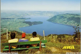 Rigi: Ausblick auf Zugersee und Schweizer Mittelland (keine Angabe)