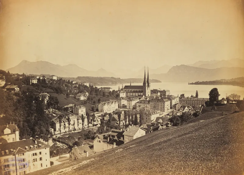 The Rigi, the Lake of the four Forest Cantons (ca. 1875)