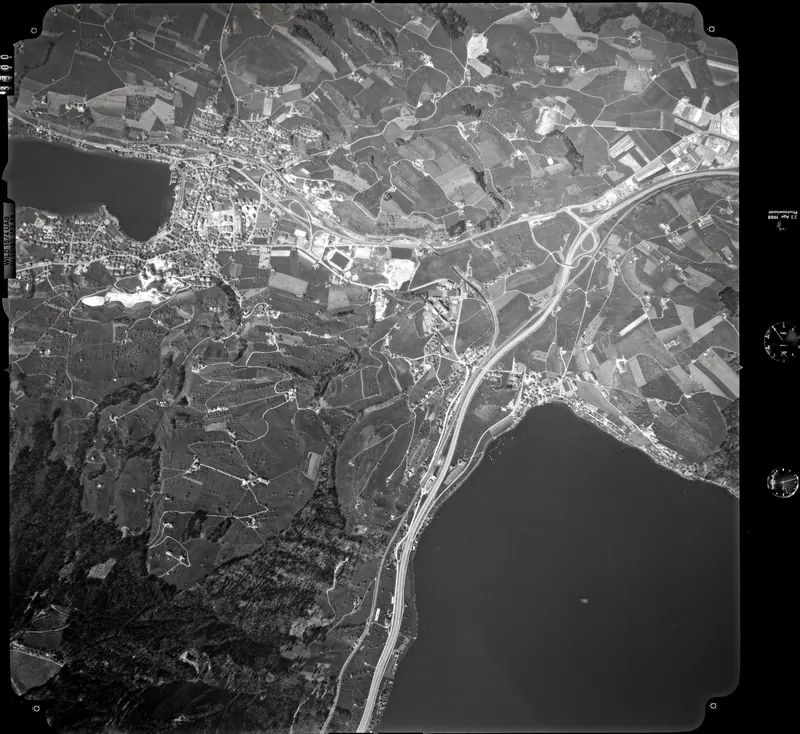 Küssnacht am Rigi, Immensee, view to west-northwest (WNW) (22.04.1988)