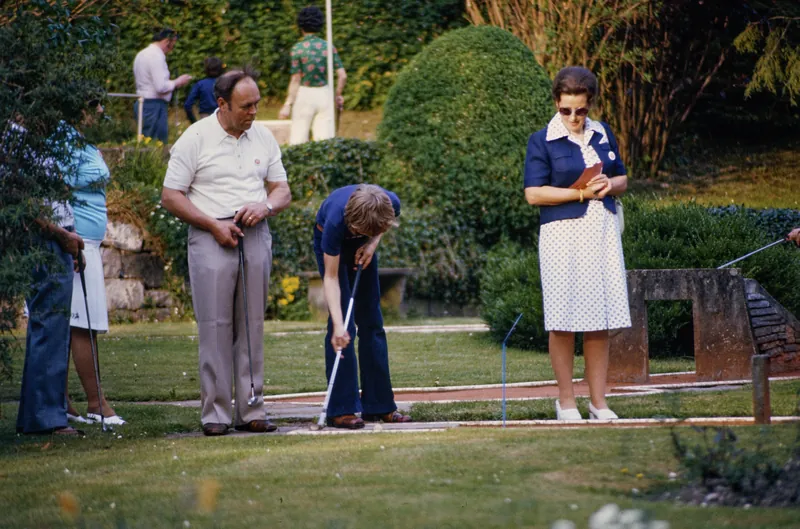 Rigi-Kaltbad, Mini-Golf Course (ca. 1976)
