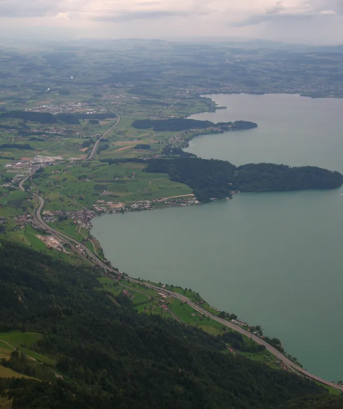 6648 - Rigi Kulm - A4 along Zugersee (2007-07-29)