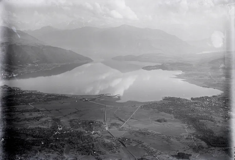 Steinhausen, Cham, Lake Zug, Oberwil, Buonas, Zugerberg Rigi (1924)