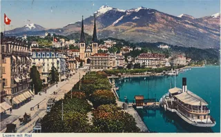 Lucerne with Rigi (1910-1922)