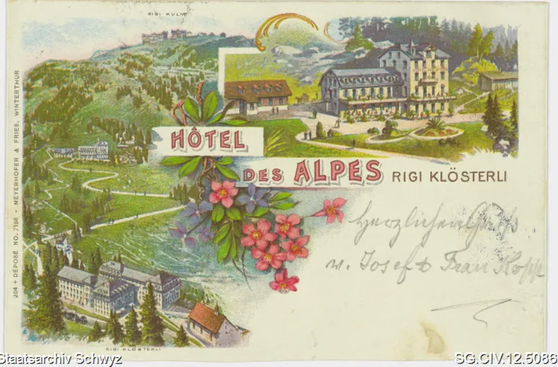 Hotel des Alpes Rigi-Klösterli (1901)