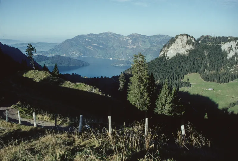 Oberdorf, Lake Lucerne with Rigi (from Bärenfalle) (2006)