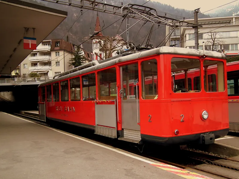 MT RIGI BAHNEN VITZNAU STATION SWITZERLAND MARCH 2011 (5505413057) (2011-03-02 14:35)
