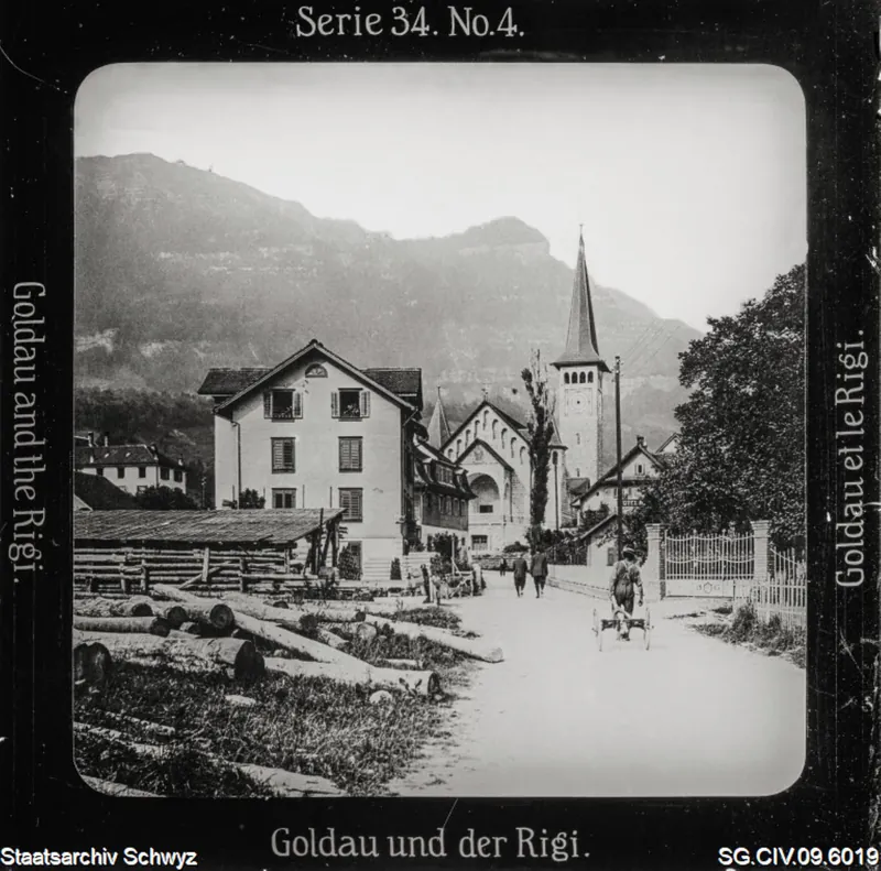 Goldau und die Rigi (keine Angabe)