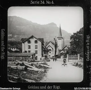Goldau und die Rigi (keine Angabe)