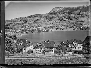 Küssnacht, Ortsgesamtansicht (circa 1910)