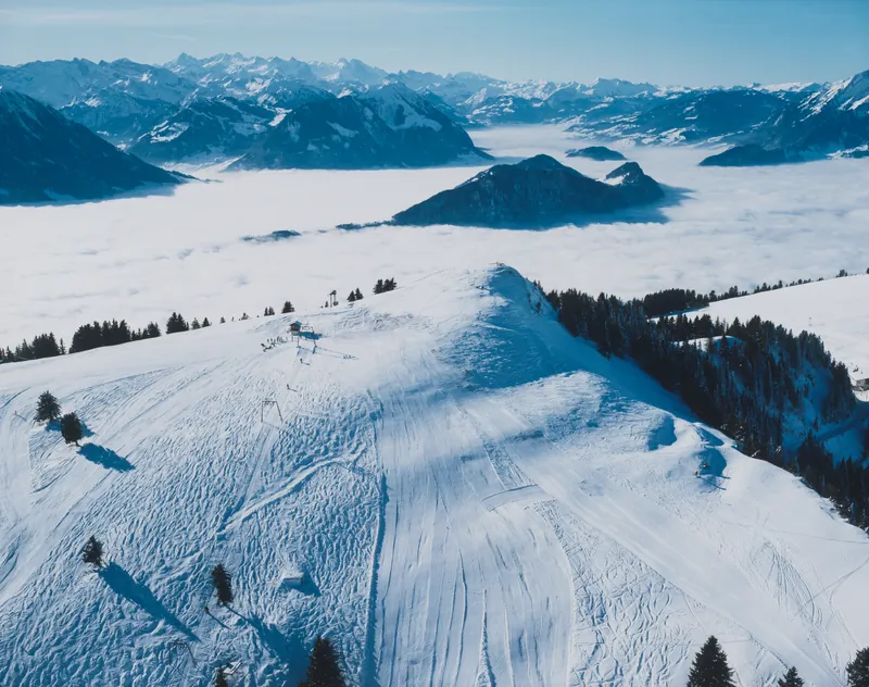 Rigi, Rotstock, view to southwest (SW) (16.01.1995)