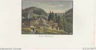 Kapelle Maria zum Schnee und Umgebung, Rigi-Klösterli (1825 - 1850)
