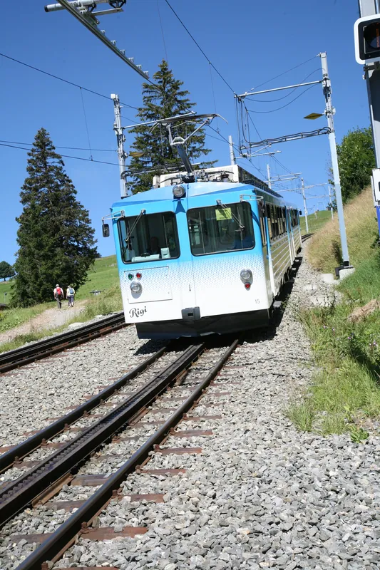 Weggis, Rigi Kaltbad-First, former VRB station, today Rigi Bahnen AG RB (07.08.2016)
