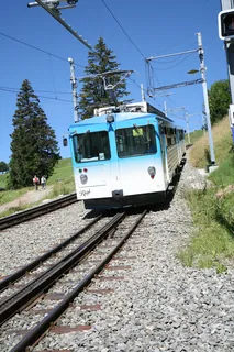 Weggis, Rigi Kaltbad-First, former VRB station, today Rigi Bahnen AG RB (07.08.2016)
