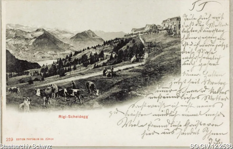Rigi-Scheidegg (1903)