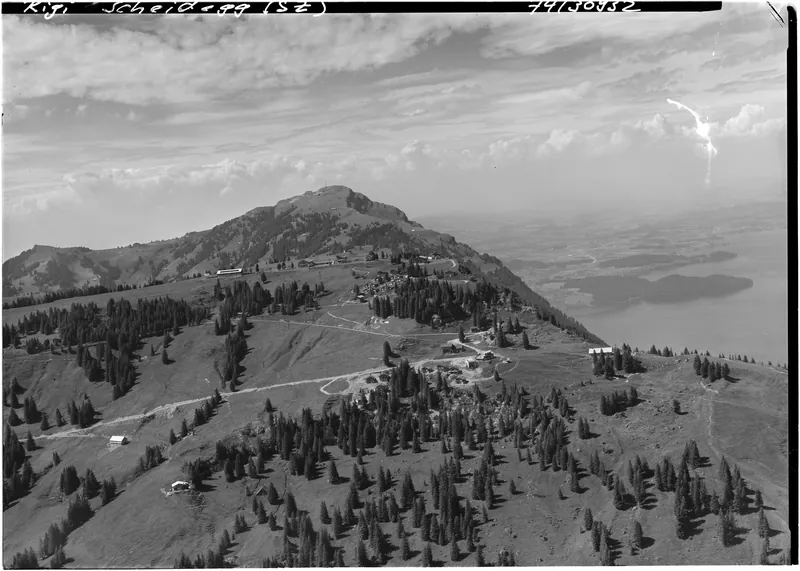 Rigi Scheidegg SZ, general view (09.07.1974)