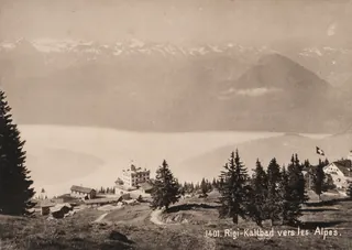 Rigi cold bath vers les Alpes (ca. 1895)