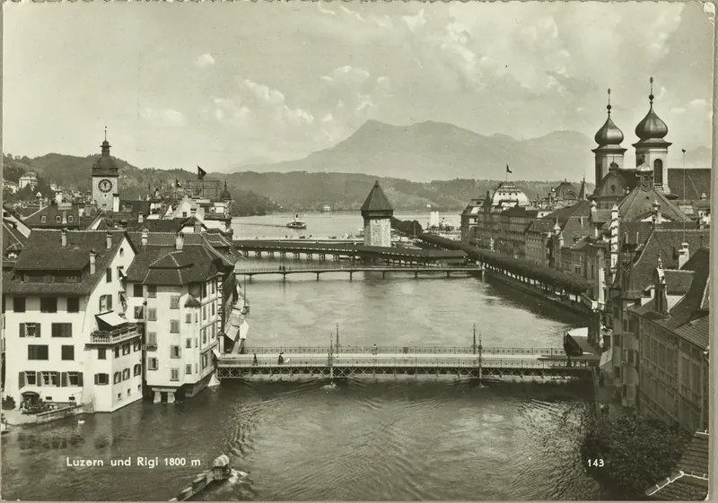 Lucerne, And Rigi, 1800 m (1936 - 1947)