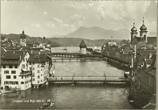 Lucerne, And Rigi, 1800 m (1936 - 1947)
