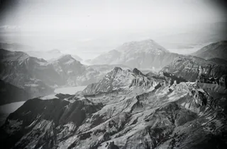 Lake Lucerne, Rophaien, Rigi, view to northwest (NW) (1931-1937)