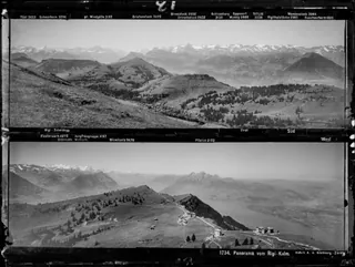 Rigi Kulm, Panorama (1905)